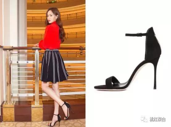 angelababy的同款鞋,angelababy穿高跟鞋崴脚