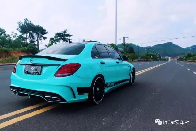 浙江奔驰glc260改装案例,浙江杭州奔驰改装c200