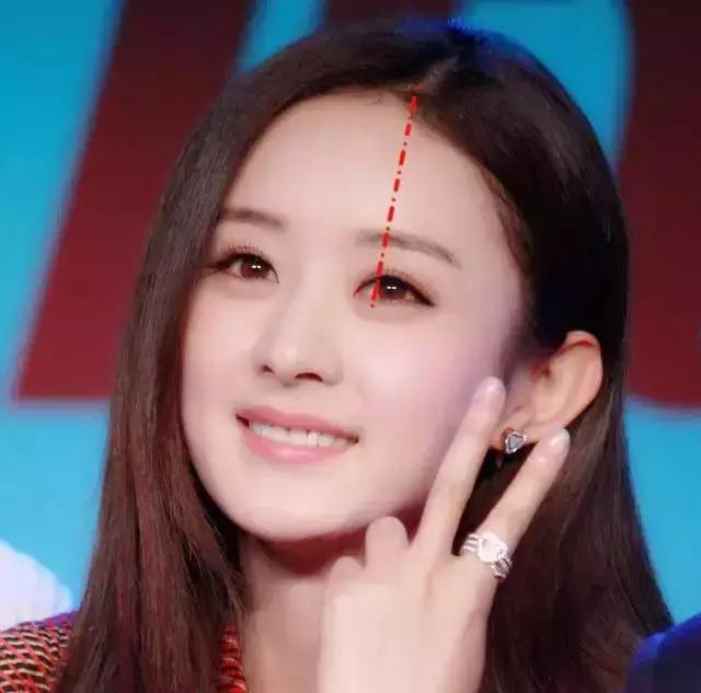 跟着这条“神秘线”分头发，不会秃.....