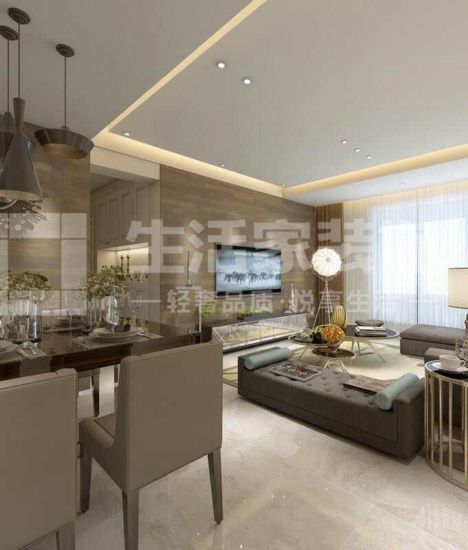 博欣盛世装修实景图,昆明博欣盛世120平