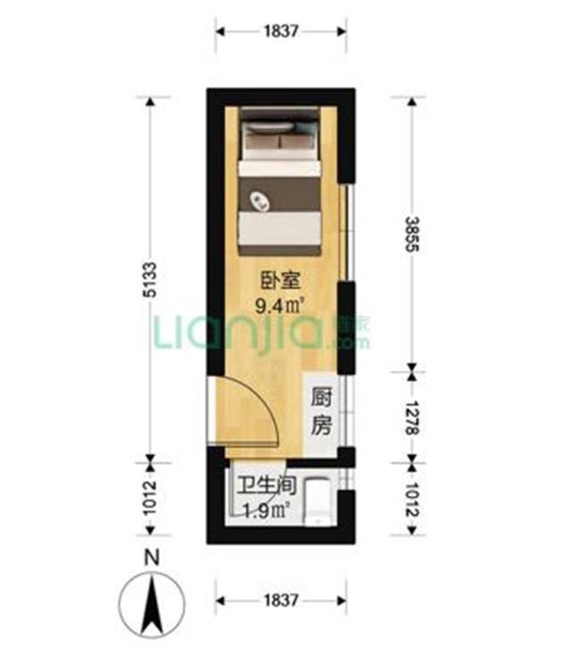 最流行的loft户型图,顶级loft户型