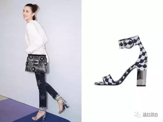 angelababy的同款鞋,angelababy穿高跟鞋崴脚