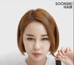 跟着这条“神秘线”分头发，不会秃.....