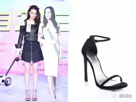 angelababy的同款鞋,angelababy穿高跟鞋崴脚