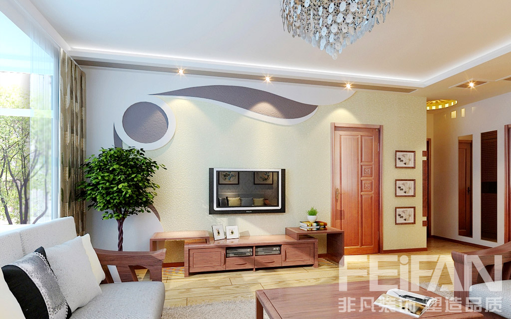 大庆非凡装修工厂店奥林小区装修效果图欣赏