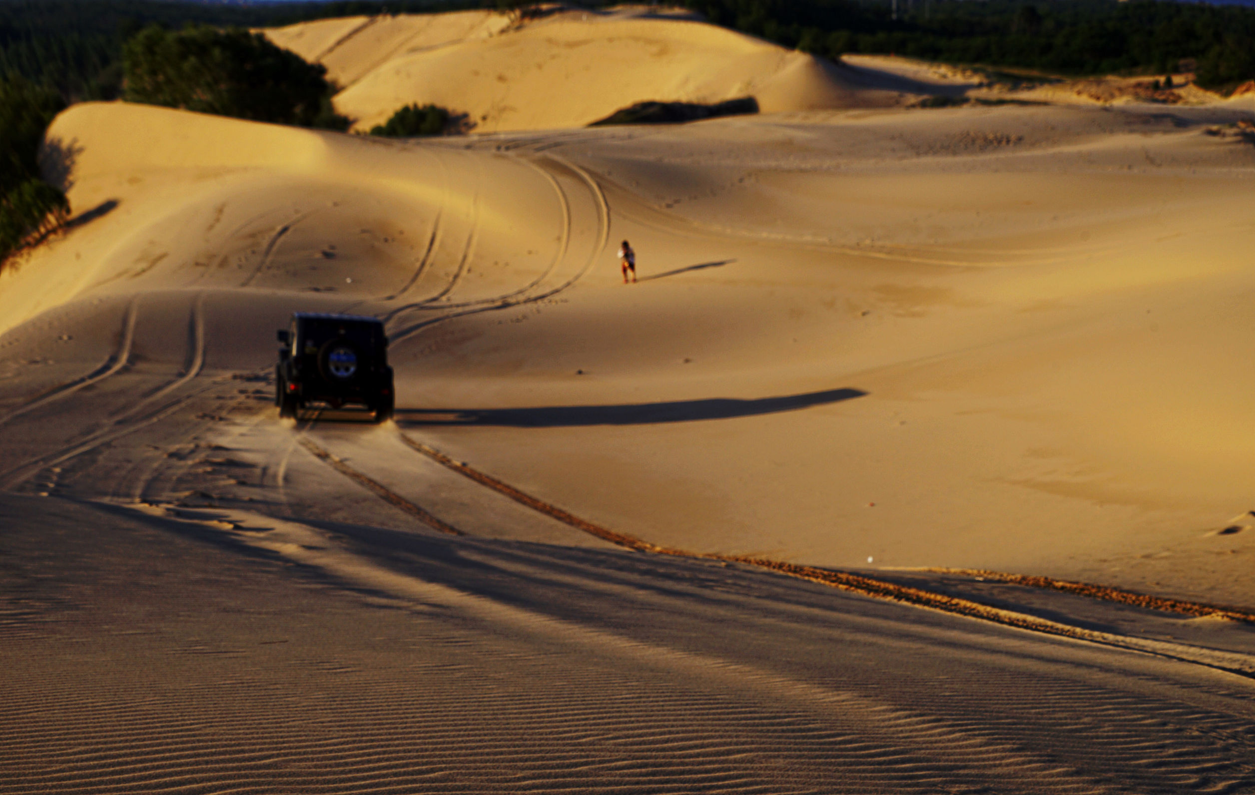 半沙半海乐悠悠,京东大沙漠,国家级海洋自然保护区——翡翠岛