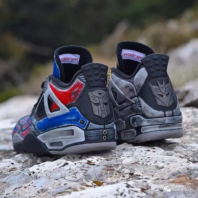 超炫酷变形金刚,标志是变形金刚的球鞋