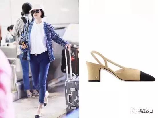angelababy的同款鞋,angelababy穿高跟鞋崴脚