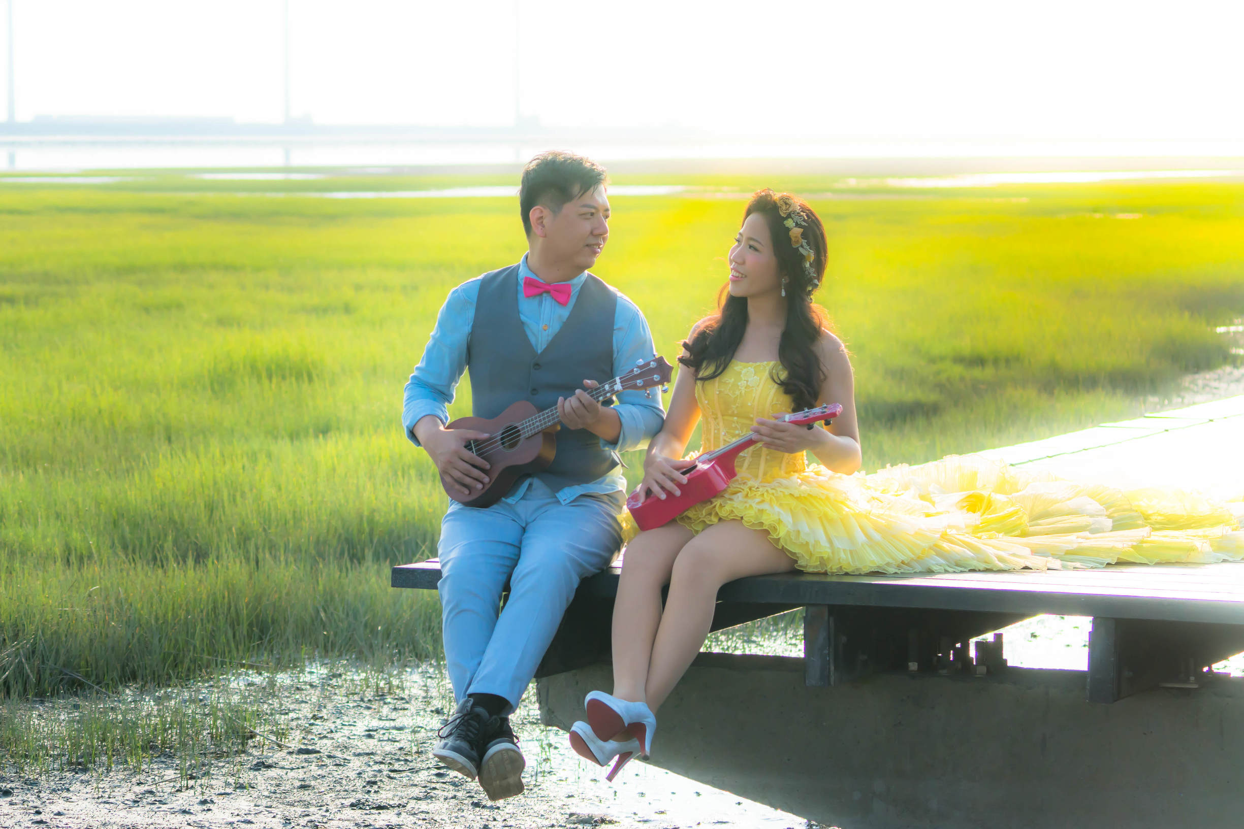 天空之镜高原之蓝视频,台湾湿地公园推荐