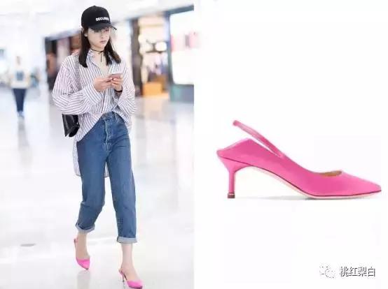 angelababy的同款鞋,angelababy穿高跟鞋崴脚