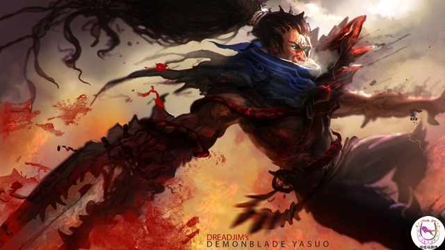 lol亚索恶魔之刃什么时候出,lol亚索皮肤腥红之月