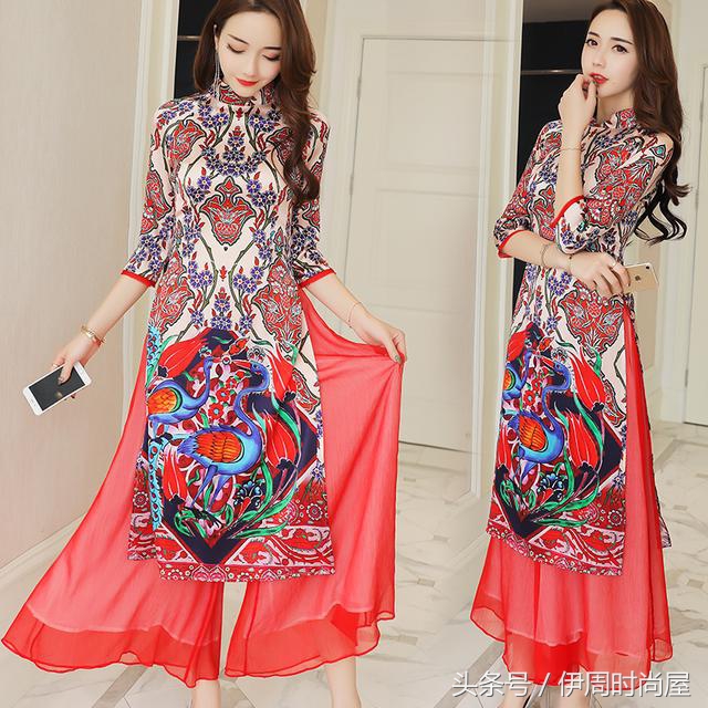 阔腿裤套装洋气时髦个性,时尚阔腿裤套装洋气减龄