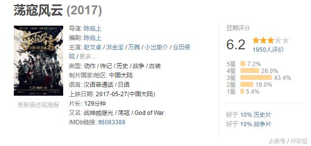 荡寇风云好看吗,荡寇风云为啥评分低