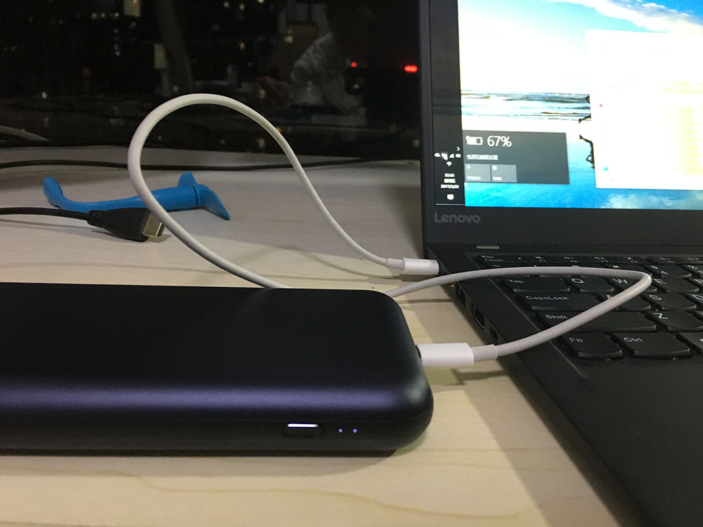 体验Type-C:X1C2017+T24H+紫米10号