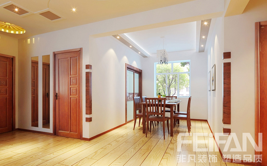 大庆非凡装修工厂店奥林小区装修效果图欣赏