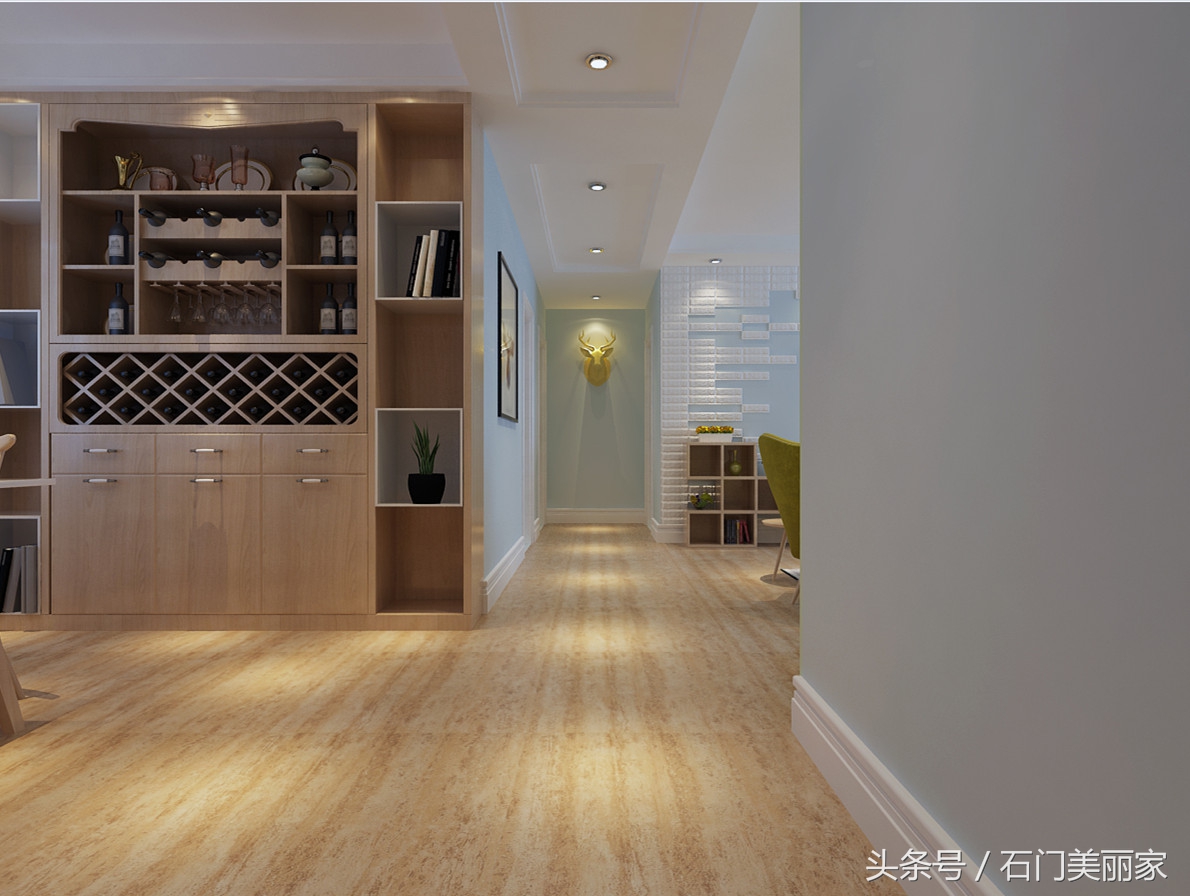 天海誉天下两室装修,天海誉天下二室户型