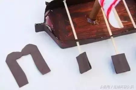 端午节手工礼物一年级,端午节手工制作龙舟卡纸diy