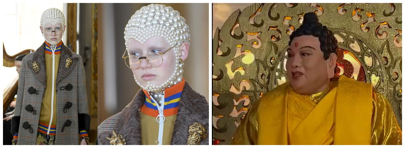 头戴紧箍圈身穿刺绣服，Gucci2018早春秀入戏西游记太深