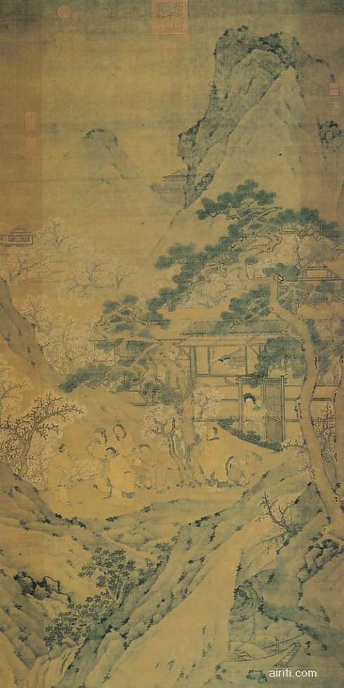 台北故宫字画大全,台北故宫藏画名录