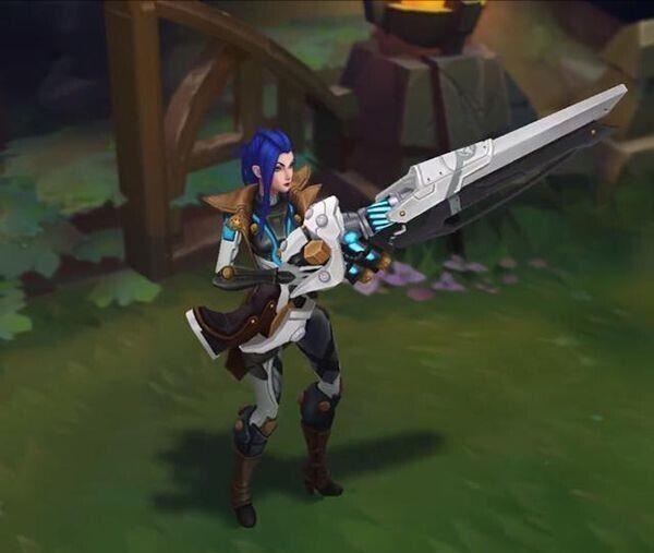 凯特琳战争学院皮肤,凯特琳未来战士皮肤