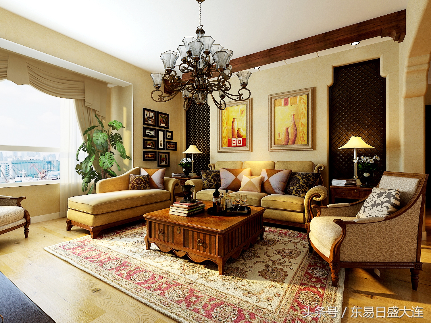 大连装修全包设计实景案例,大连装修风格大全集