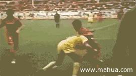 足球精彩瞬间gif,1988年国足gif