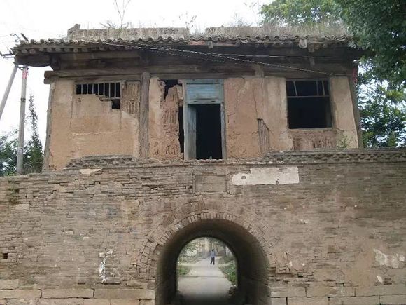 淹没前的垣曲县古城镇,山西垣曲被黄河淹没的古城