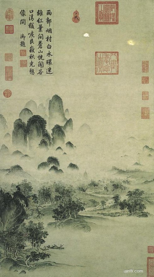 台北故宫字画大全,台北故宫藏画名录