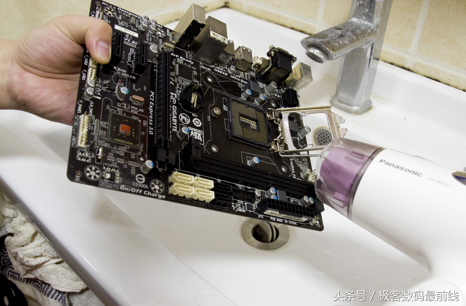 除尘强迫症,端午技嘉B85洗澡记