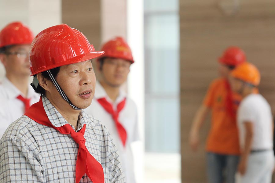 新少年宫内“童颜丹青”庆六一