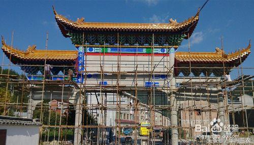 门楼砖雕牌坊设计,门楼牌坊设计