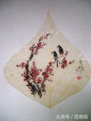 叶中有画画中有叶沉寂了千年的叶脉画岂止是鬼斧神工