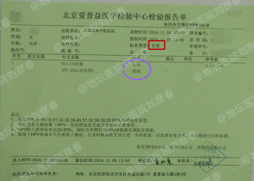 病例分享——宫颈CIN1级的治疗