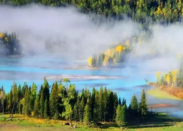 新疆南北疆大环线风景旅游专列,北京去新疆沿途风景