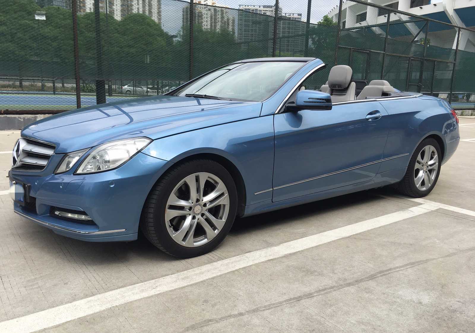 女朋友说不买敞篷车就不在一起，狠心买了二手奔驰敞篷