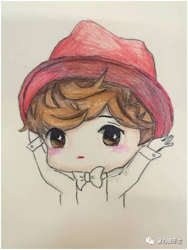 鹿晗可爱手绘,鹿晗手绘简单