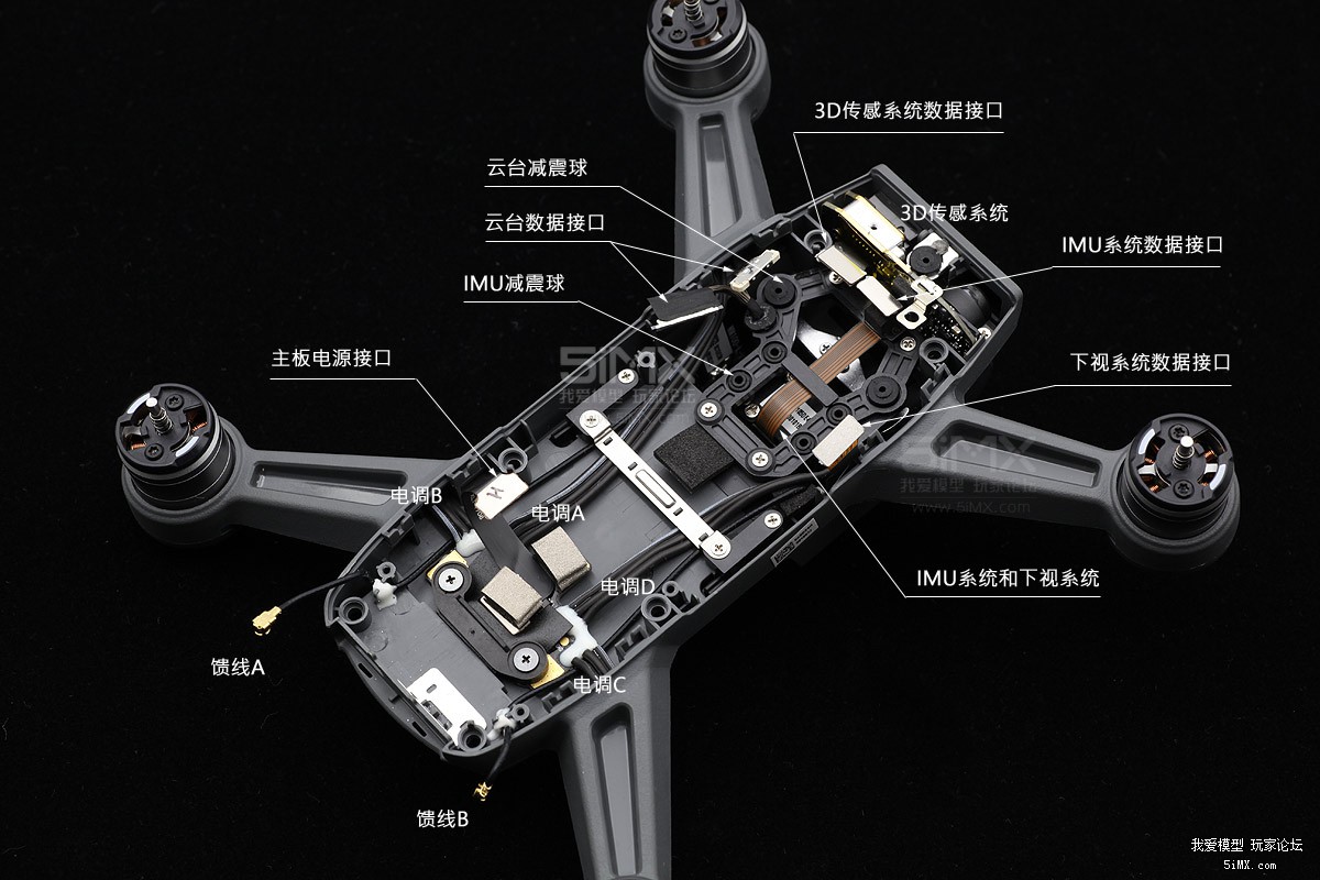 大疆spark拆解视频,5imx