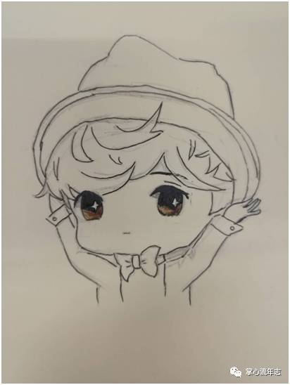 鹿晗可爱手绘,鹿晗手绘简单
