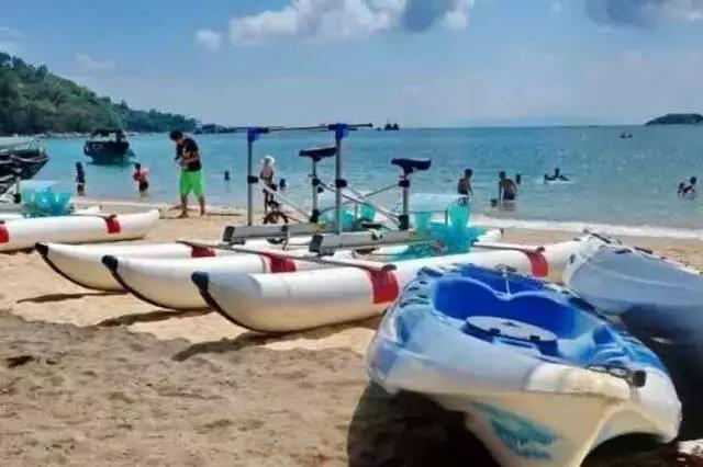 拒绝下饺子,出门就是海,双月湾爱琴海酒店