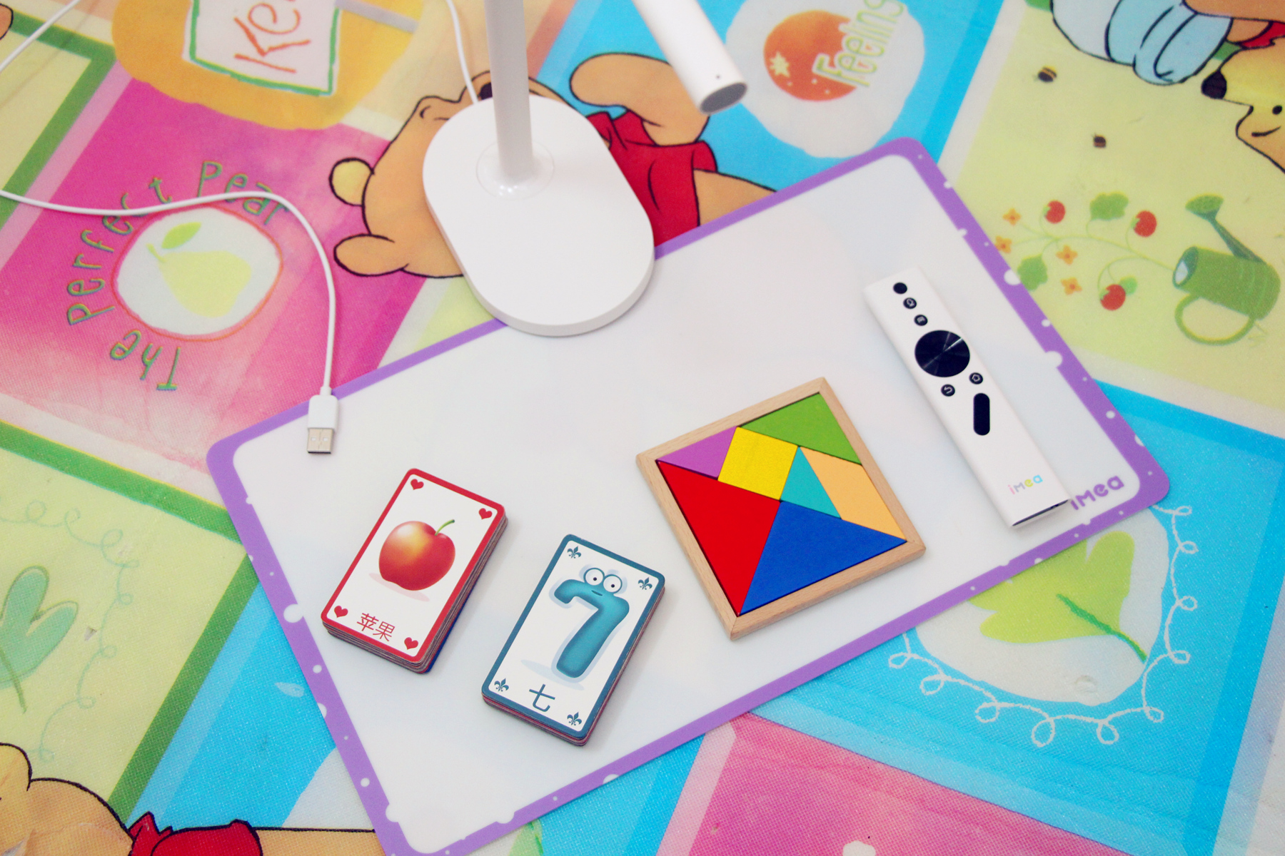 视、听、触全面结合,一个孩子们全新寓教于乐的新平台