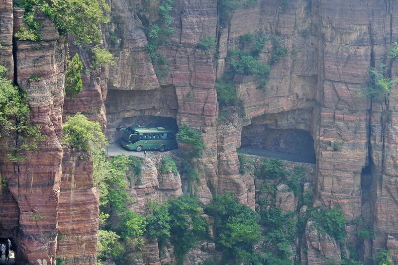 河南郭亮村的挂壁公路,河南挂壁公路郭亮村