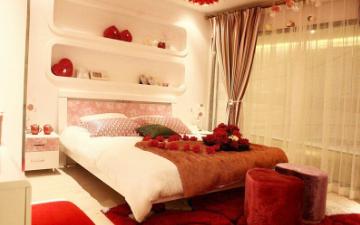 情人节浪漫房间,浪漫温馨小卧室