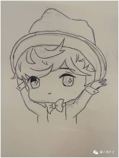 鹿晗可爱手绘,鹿晗手绘简单