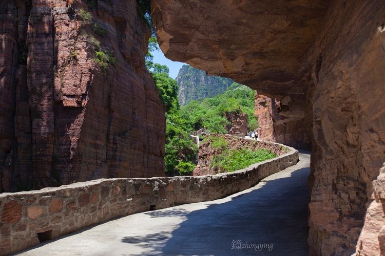 郭亮挂壁公路步行观景,郭亮挂壁公路世界奇迹