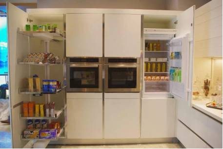 黑科技我只服九牧:一款让烹饪变成时尚秀的厨柜