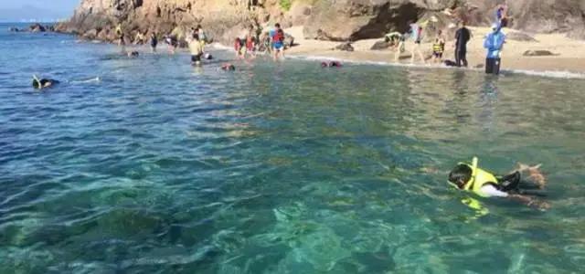 拒绝下饺子,出门就是海,双月湾爱琴海酒店