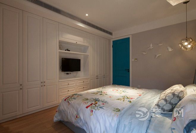 杭州广厦天都城紫韵公寓135方美式风格异国风情也可以很温情