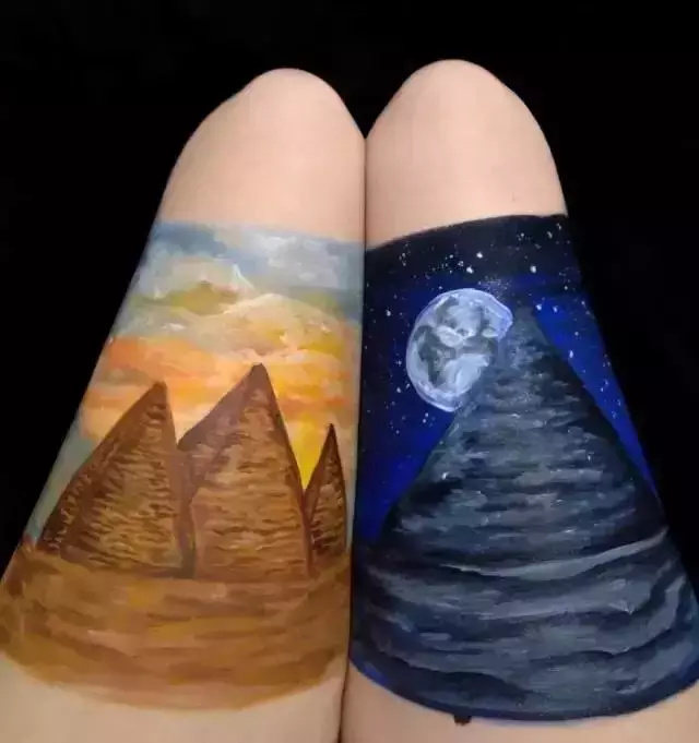 超赞！巴西少女用身体记录自然与艺术！