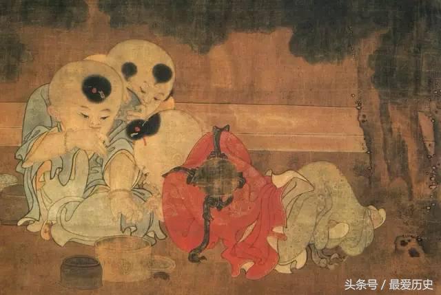 宋朝小朋友,宋代小孩玩游戏