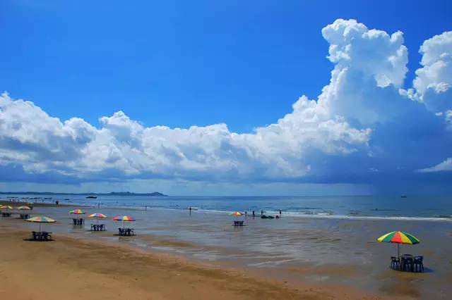 到广西应该玩的地方,广西好看的小众海滩